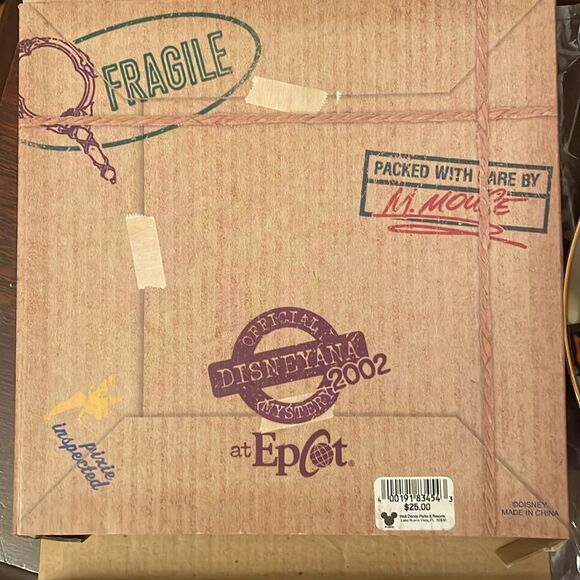 Disney Mickey Seeks a Clue Collectors Plate Official Disneyana Mystery 2002 NiB - Picture 7 of 8